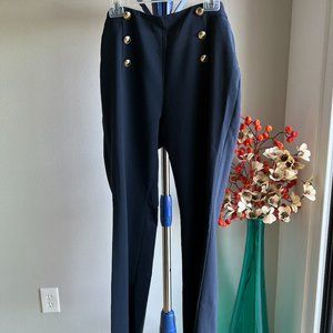 H&M Navy Blue Sailor Style Pants. Size 10